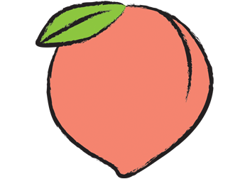 Peach Illustration